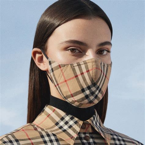 masque covid burberry|Burberry launches face masks .